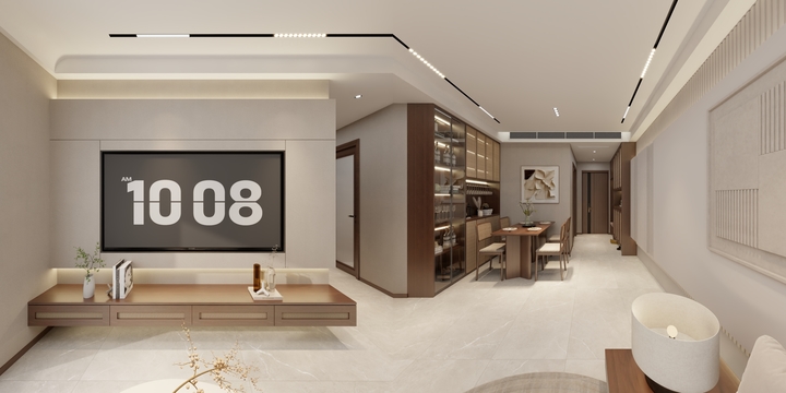 车洪友zYyf-德信博宸君府（侘寂）89平装修效果图