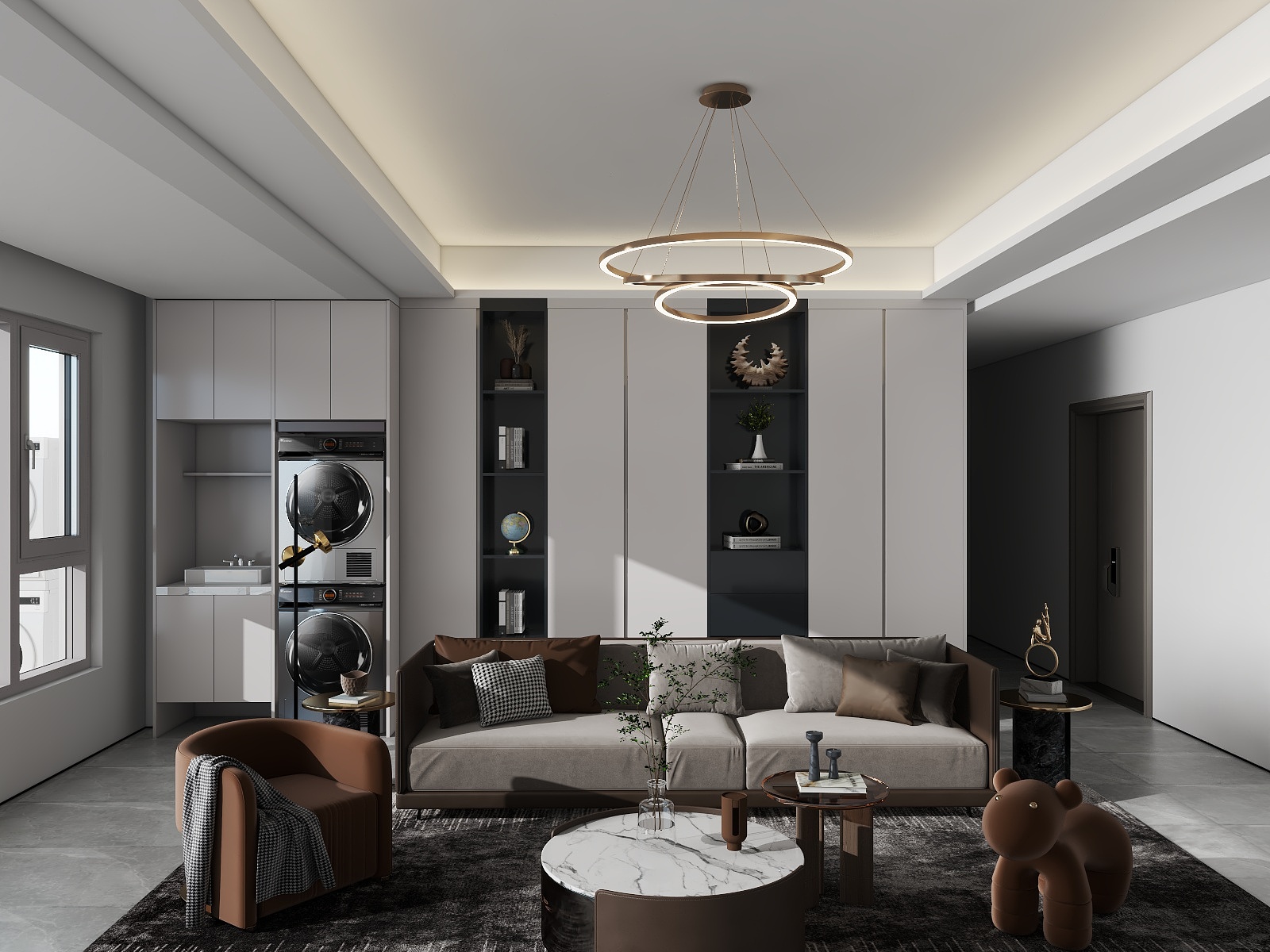 博宝全屋定制家具-招商公园1-2-401-装修设计方案