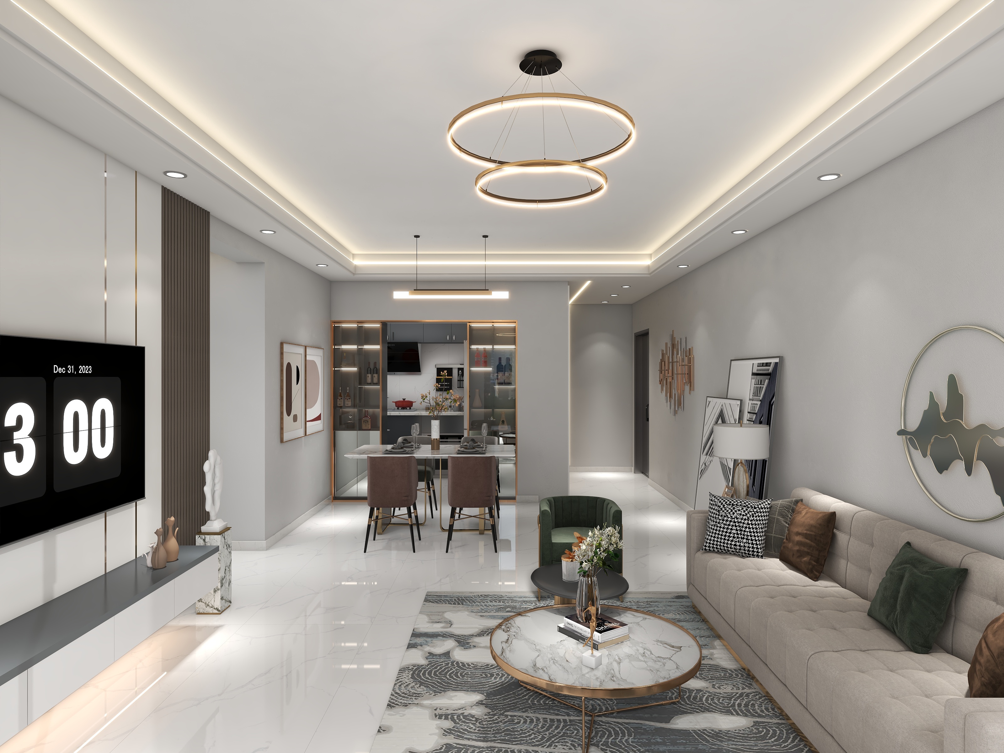 陈兴吉-现代简约装修效果图