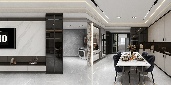 设计师JAMAL-水岸明珠-装修设计方案