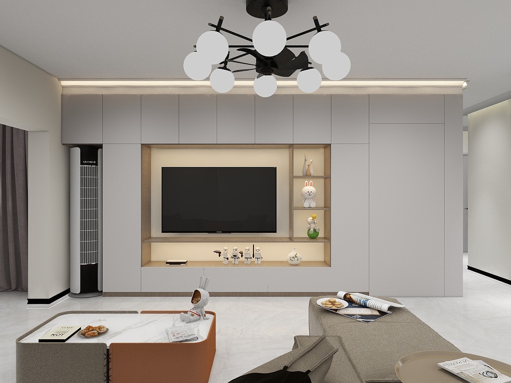 悦桃-现代简约，-装修设计方案