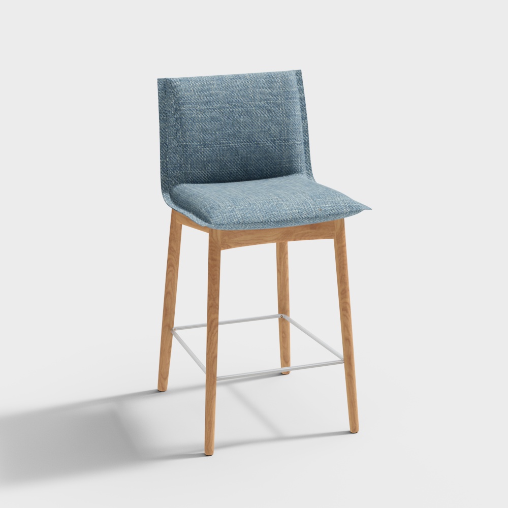 Carl Hansen & Søn-E007_EOOS_BarChair3D模型