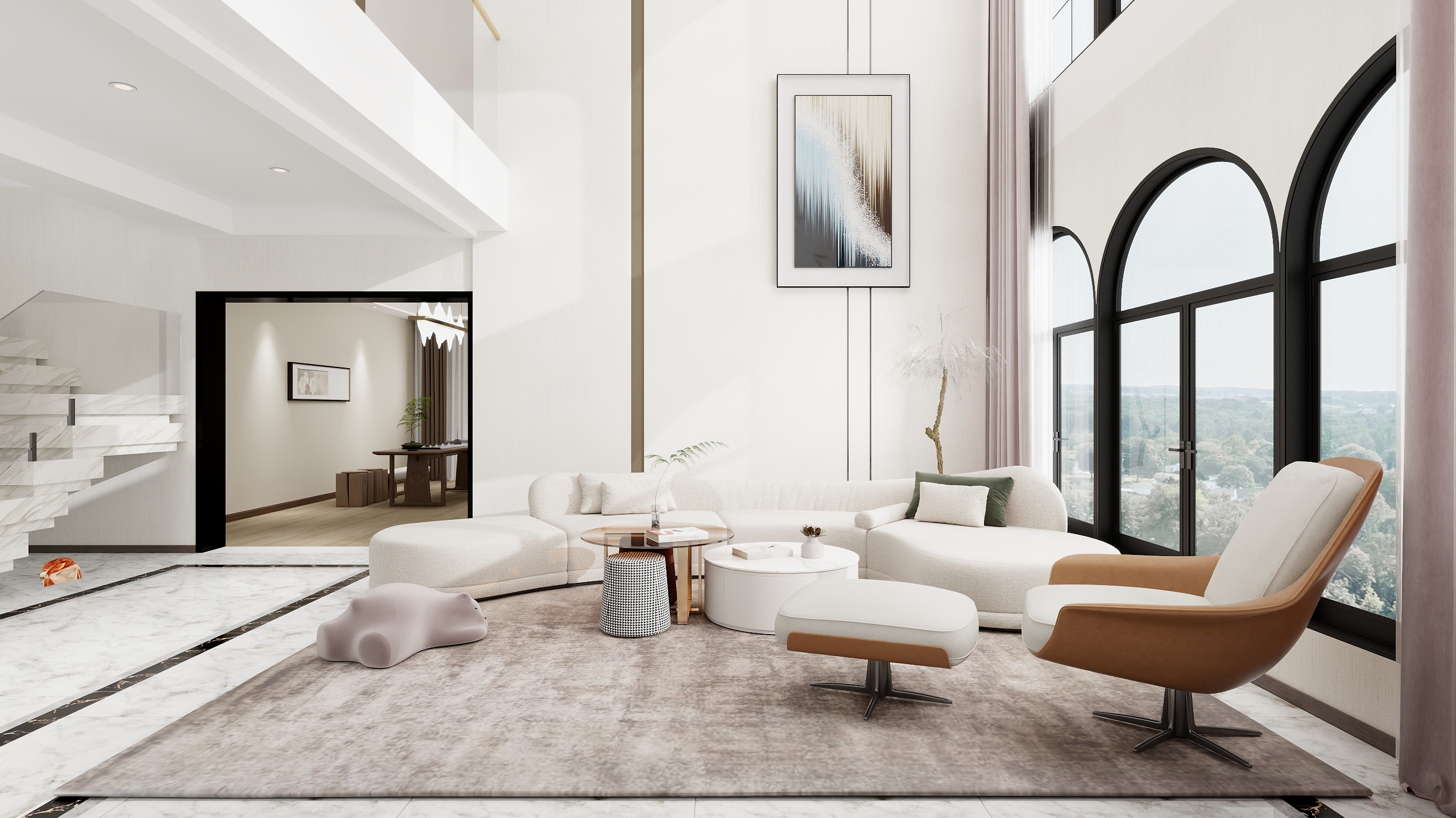 沐阳小米-万山华府179㎡3室-装修设计方案