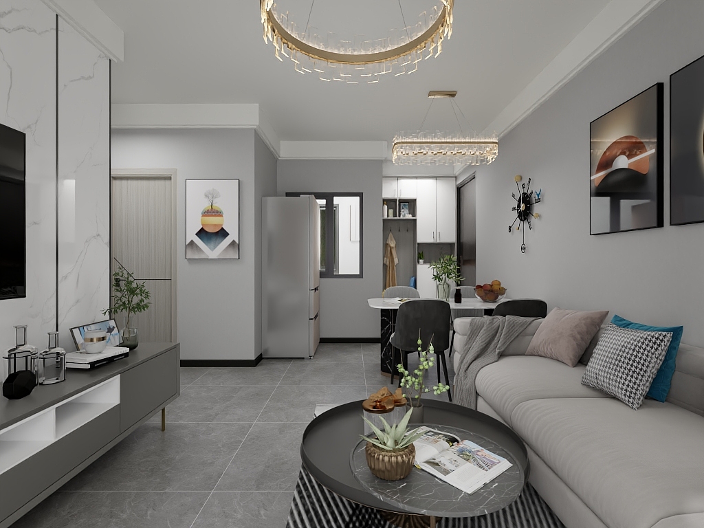 风筝设计工作室-现代简约风格-装修设计方案