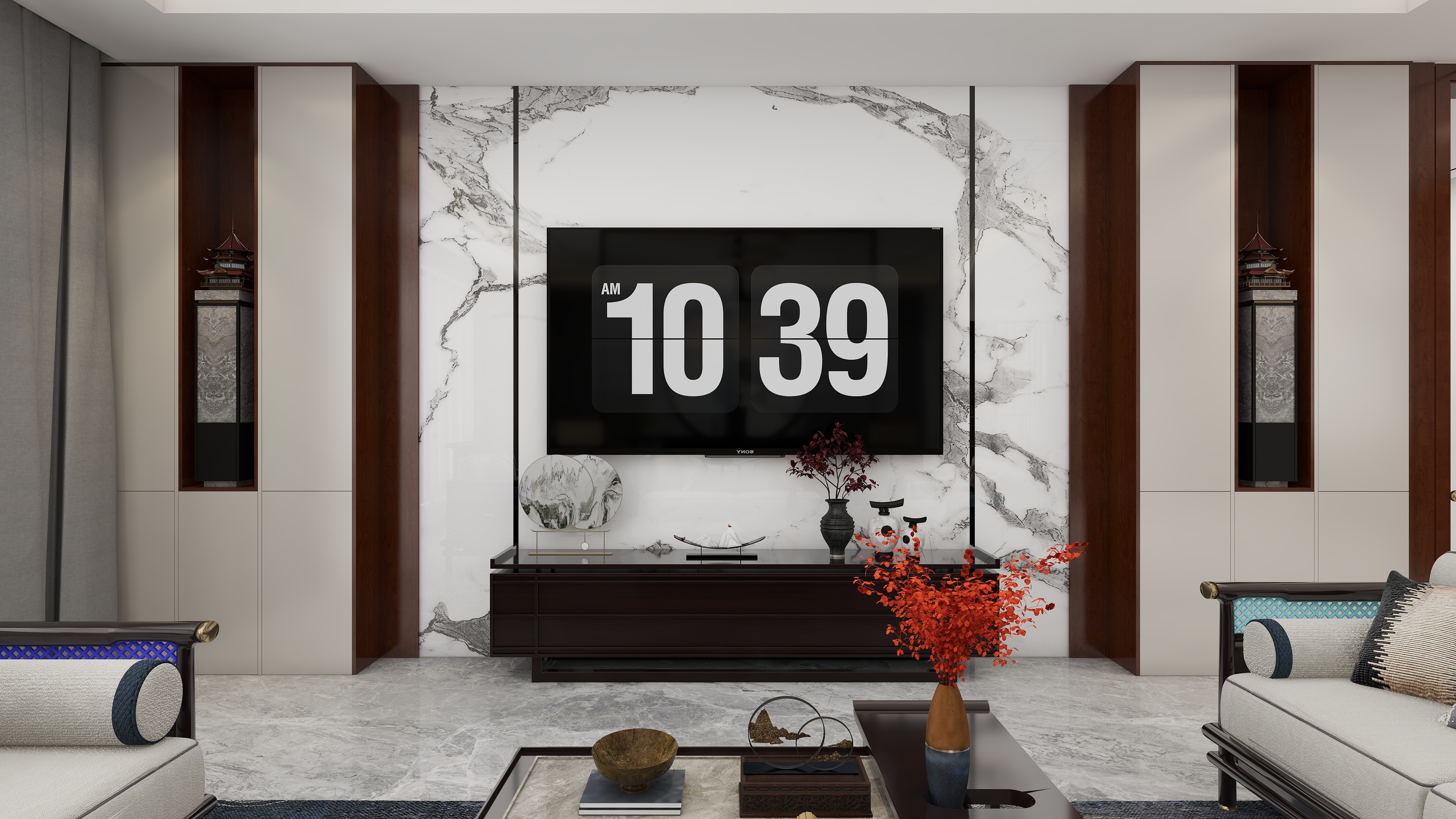 华力木业-佰亿星河湾-新中式-装修设计方案