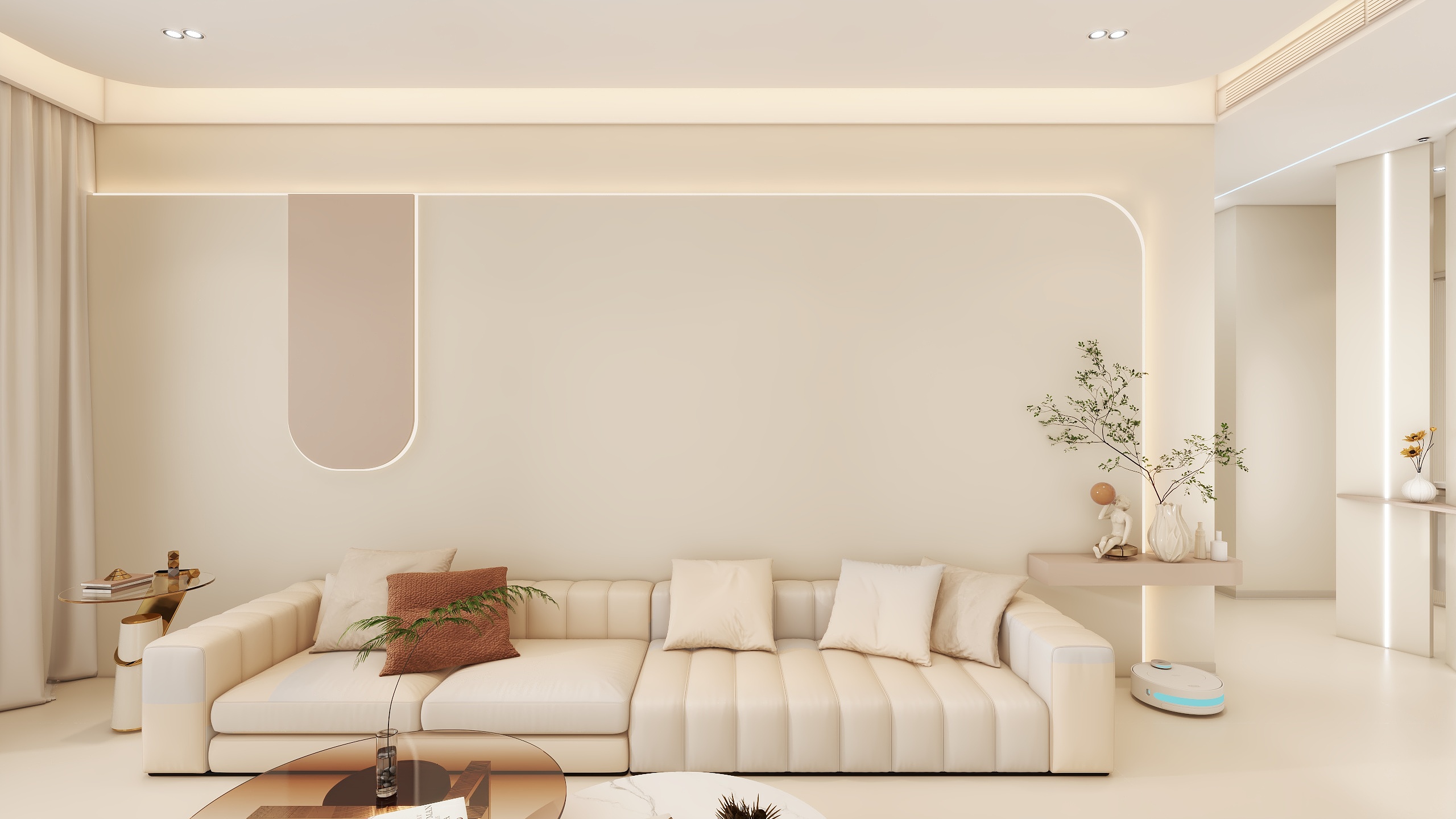 创意空间-高端设计-蓝光雍景半岛-张兰-装修设计方案