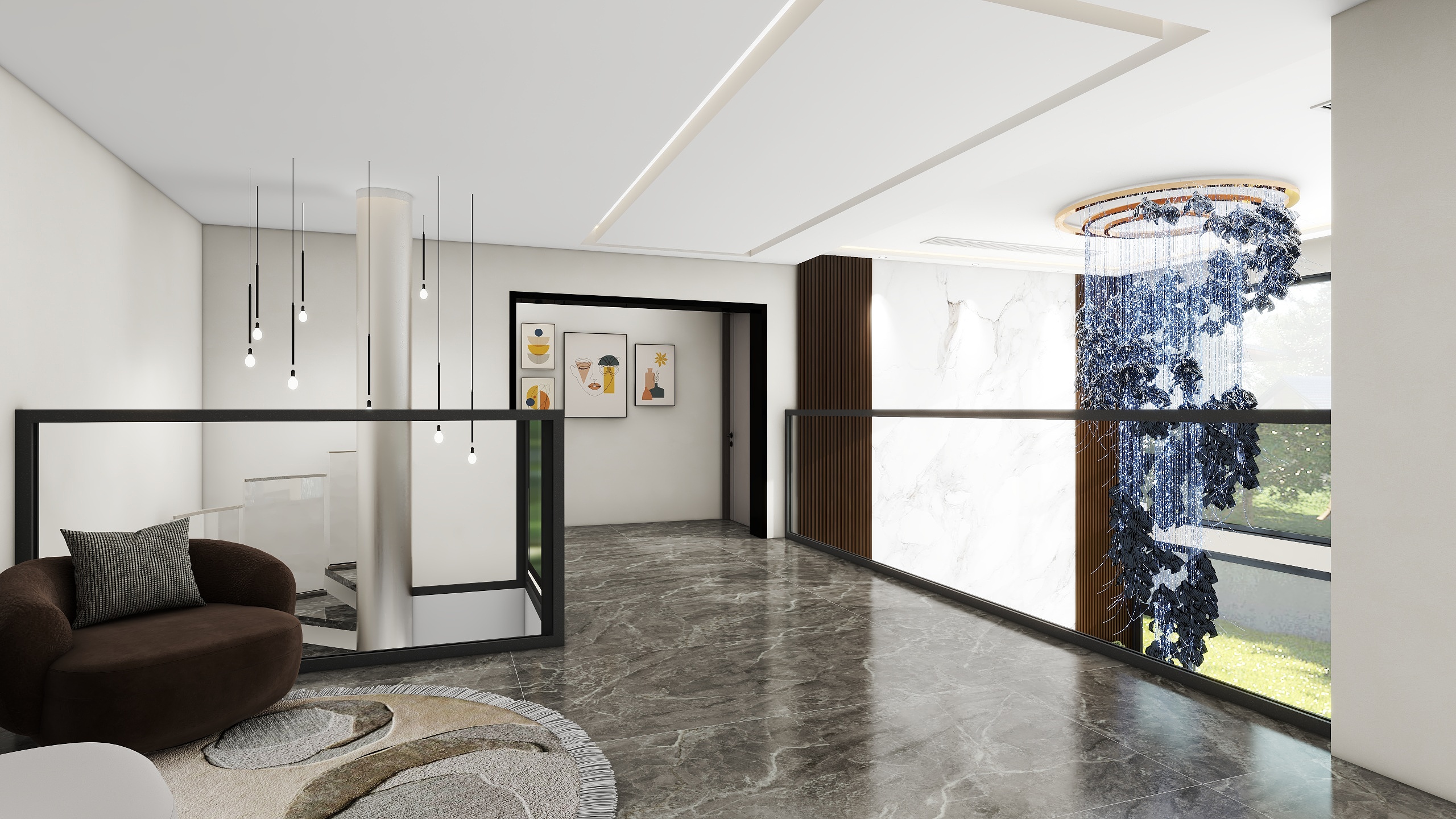 茕歌-万山华府装修效果图