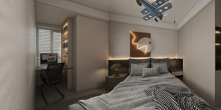 DaiPeng.-湖山壹号10-1-5-2   晏女士-装修设计方案