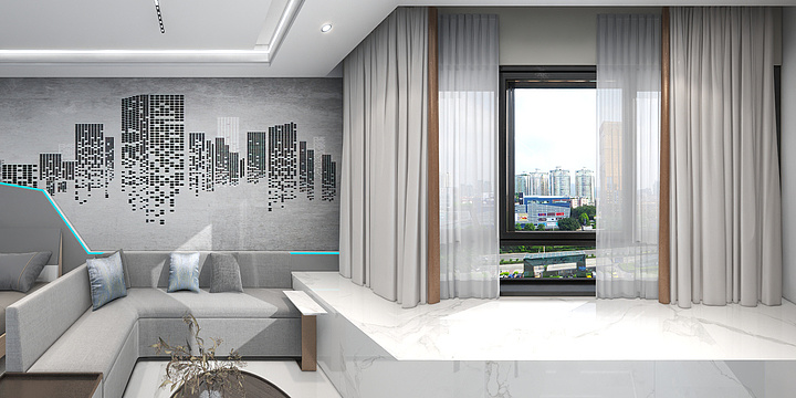 小张@设计-富力新天地18-728-装修设计方案