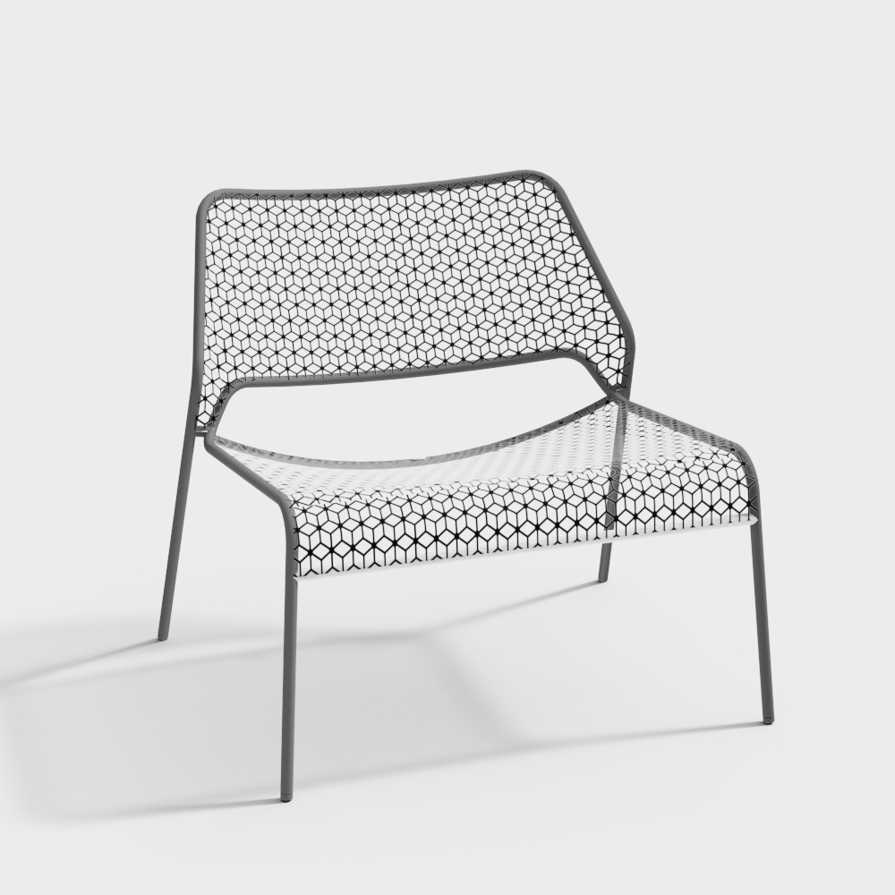 HM1Hot_Mesh_Lounge_Chair3D模型