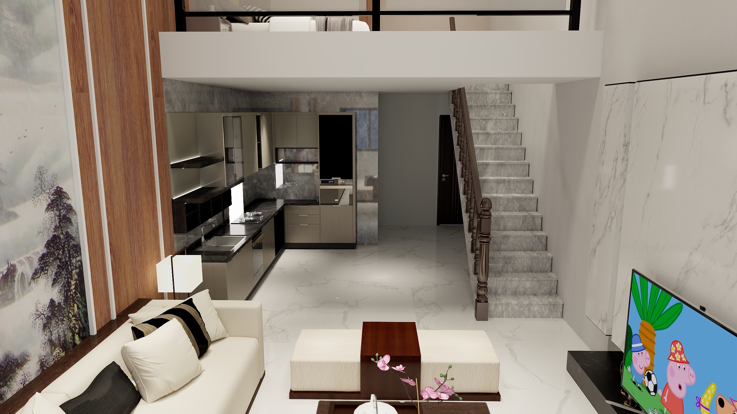 毅雀-朝阳园43㎡-装修设计方案