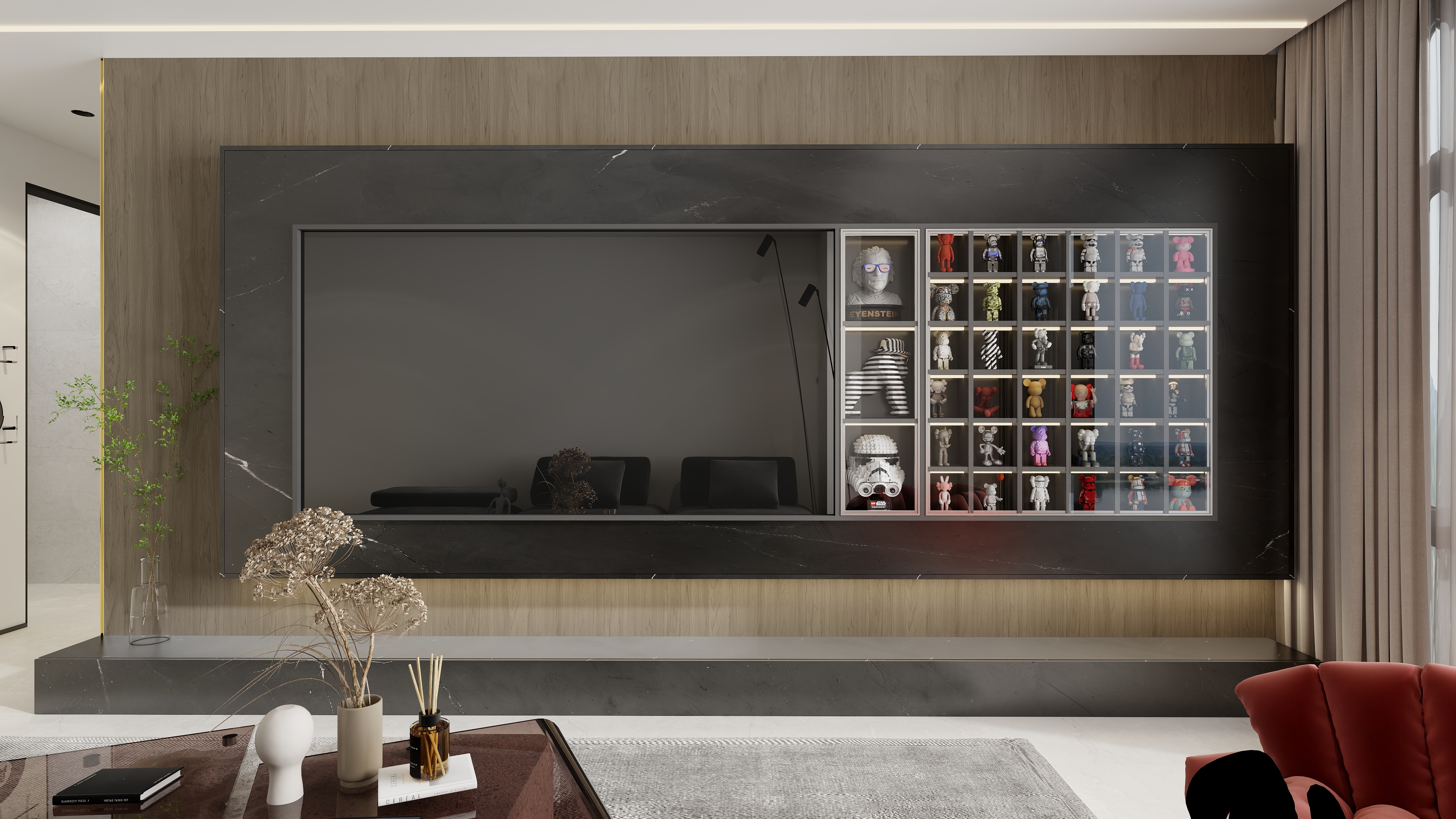 南难南-现代-装修设计方案