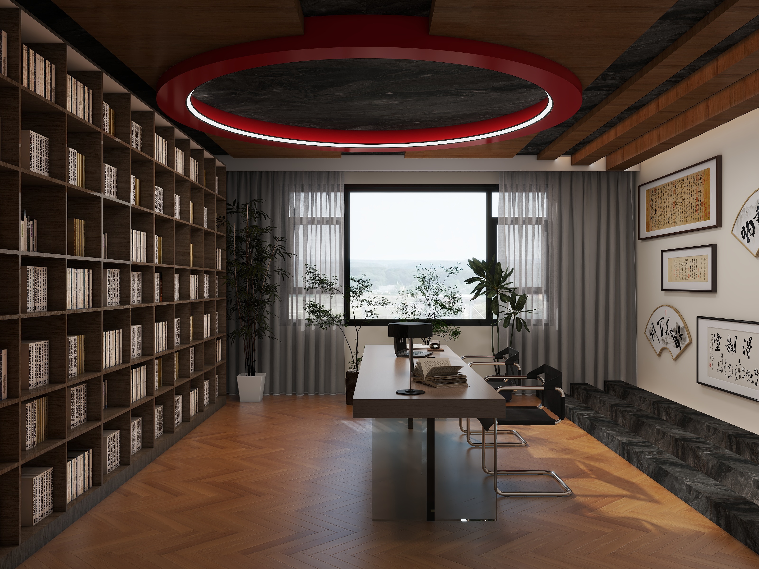 全案设计师李江辉-书房-装修设计方案