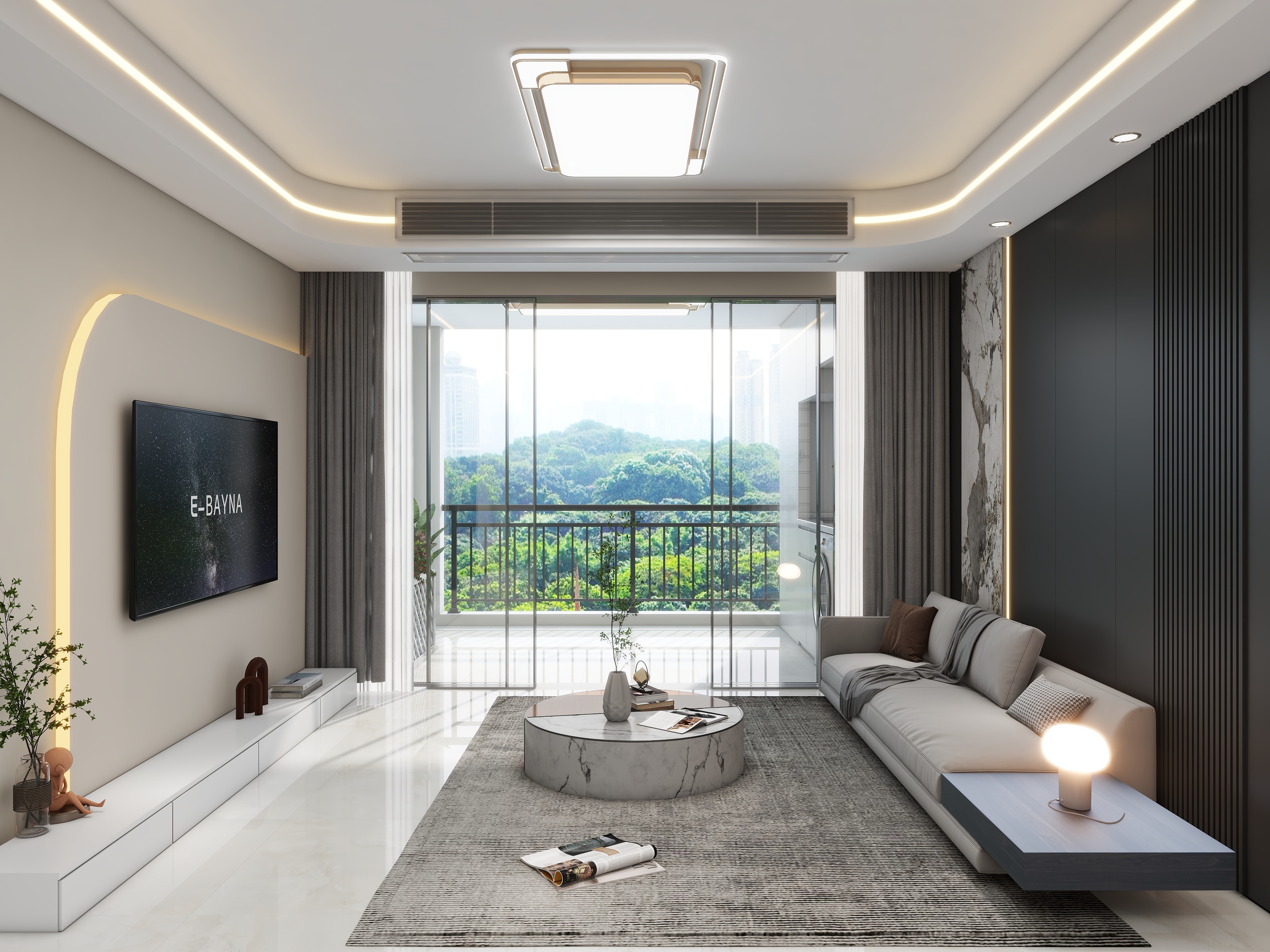 小梨设计-134㎡5室-装修设计方案