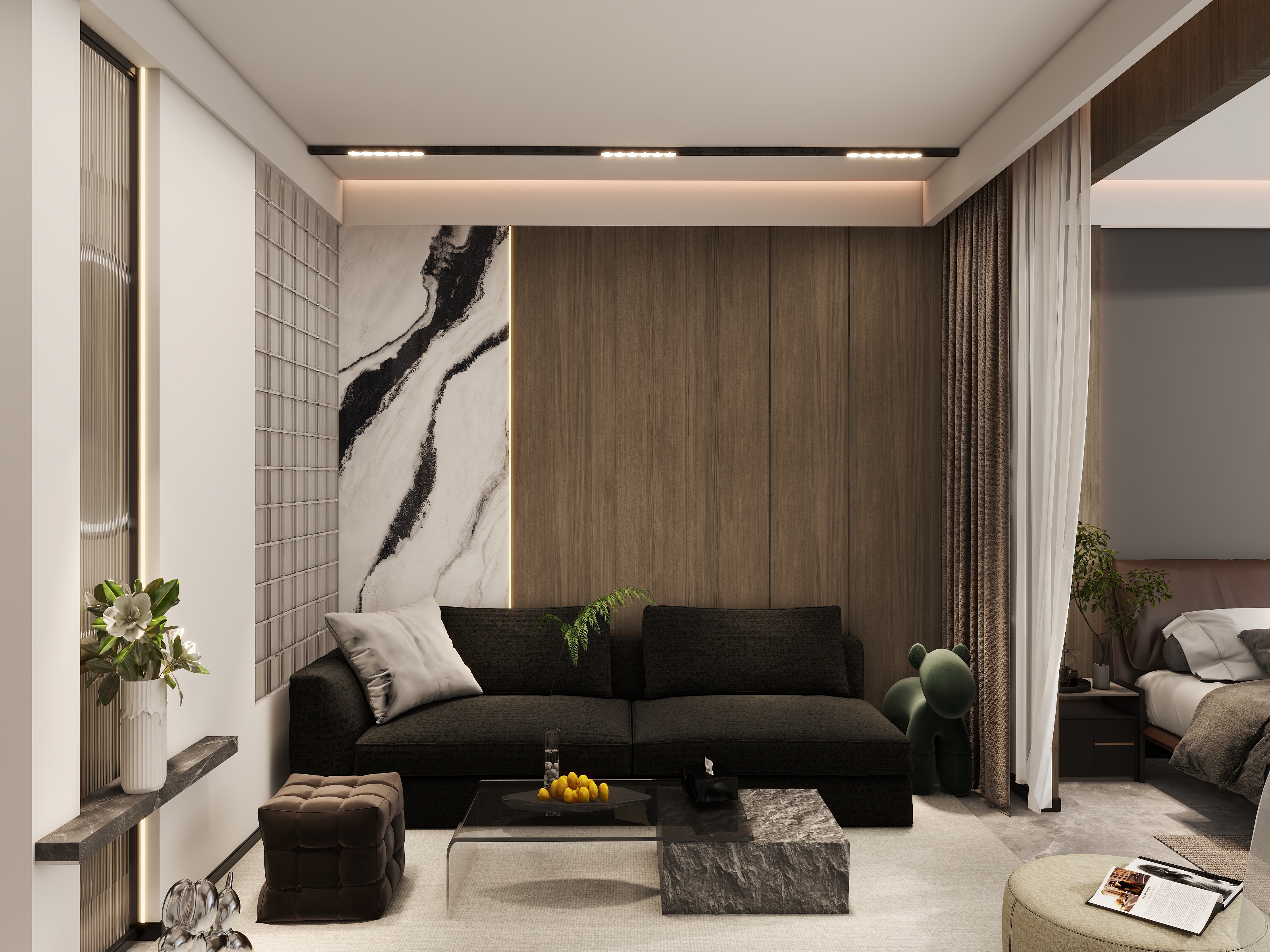 珥旎-小公寓-装修设计方案