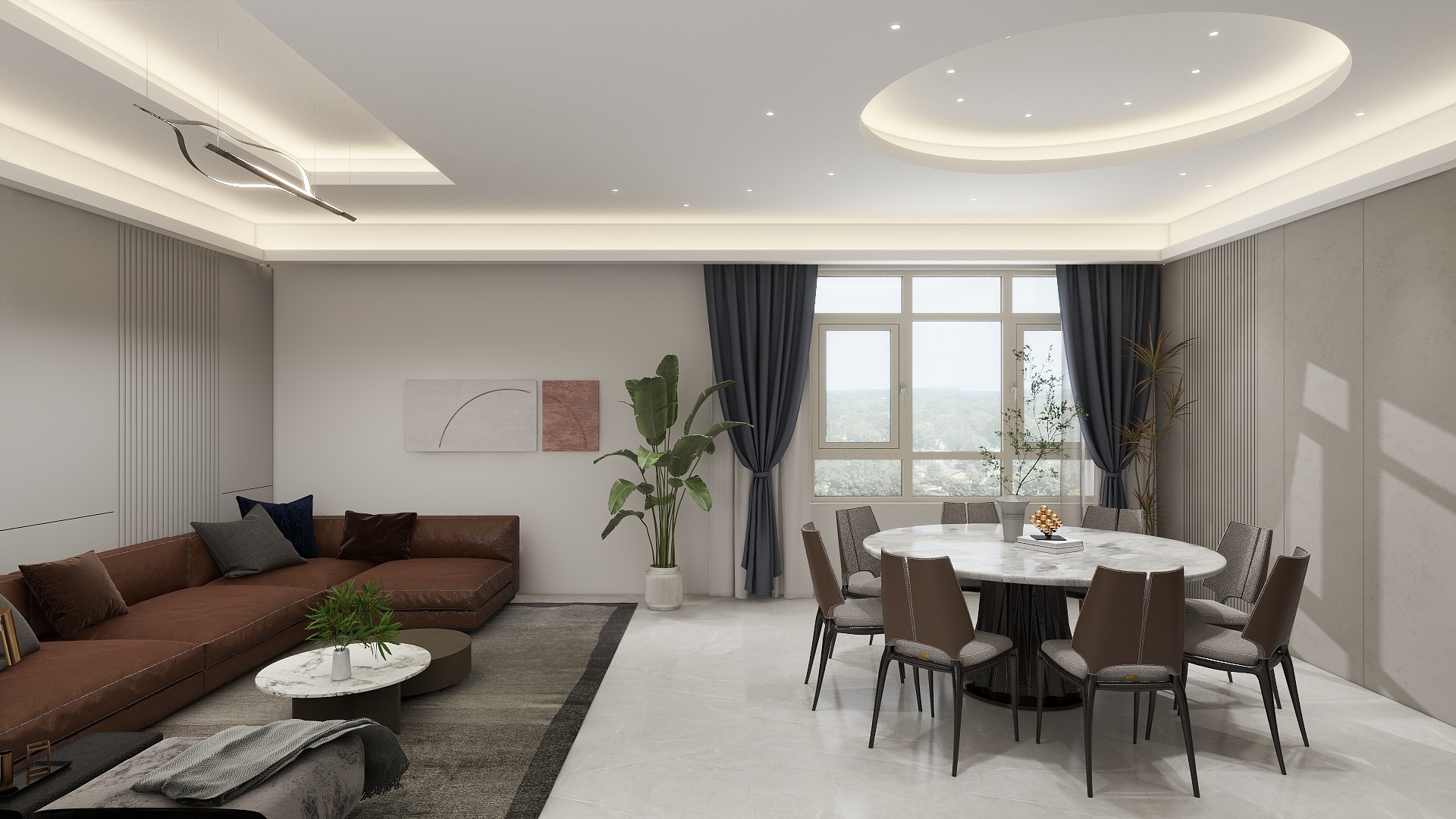 波伊设计-田哥公园门市-装修设计方案