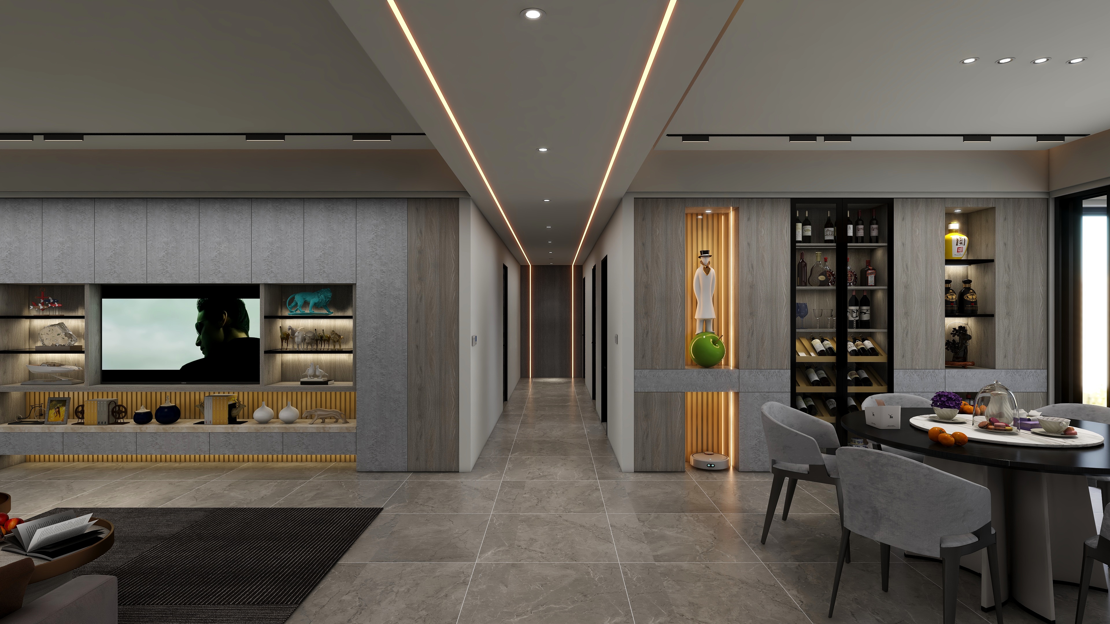 sun927-紫金华府现代简约200㎡3室-装修设计方案