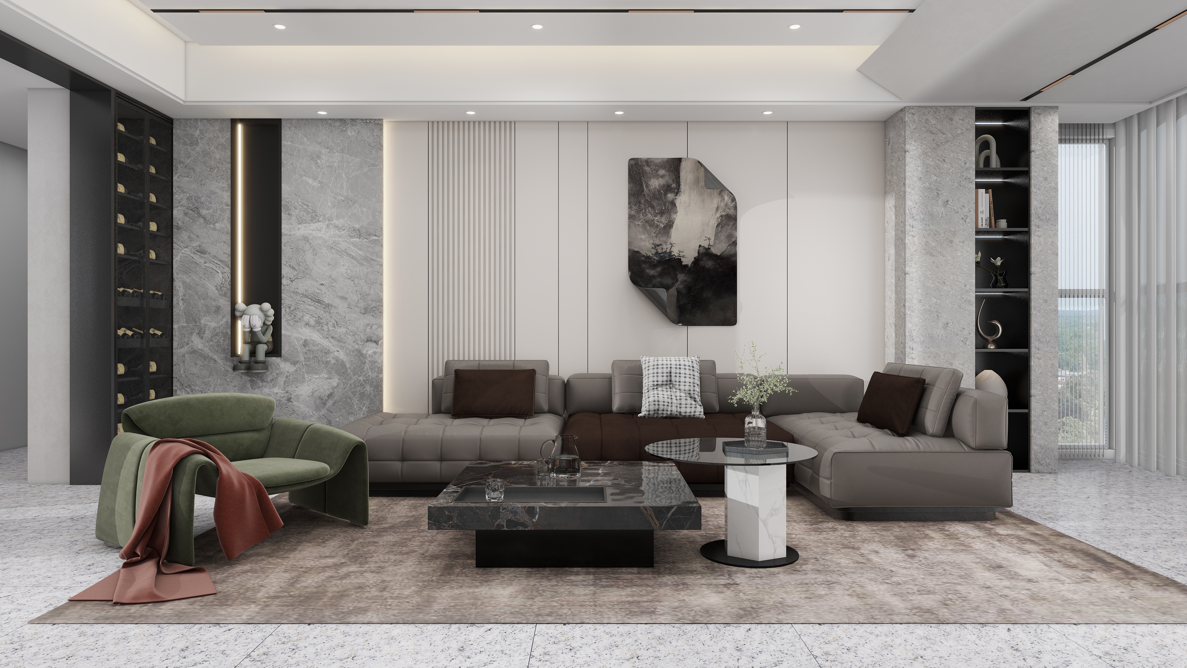 杜扶苏-81㎡1室-装修设计方案