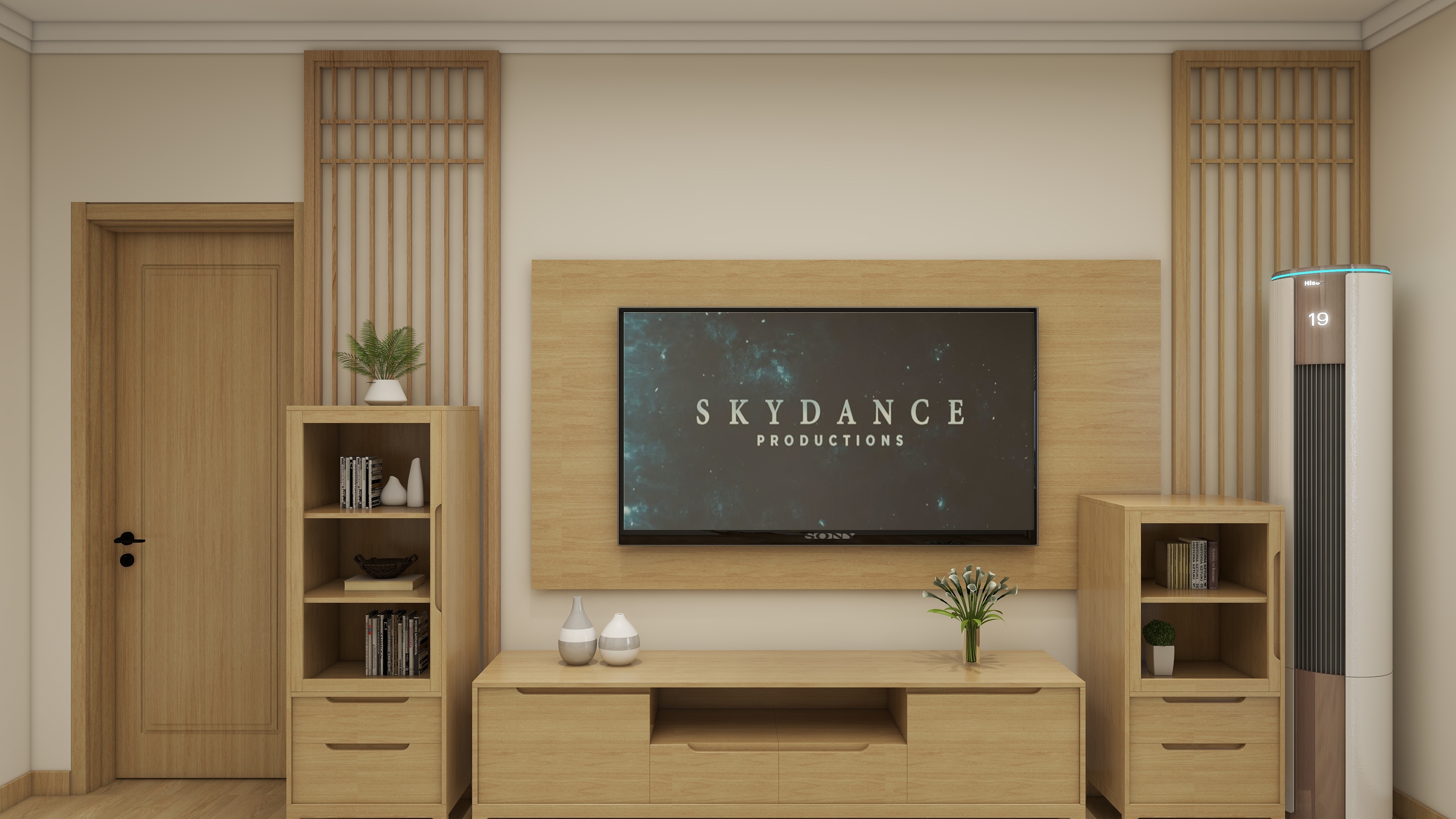 设计师姜晓宇-河北区天泰公寓61平一室-装修设计方案