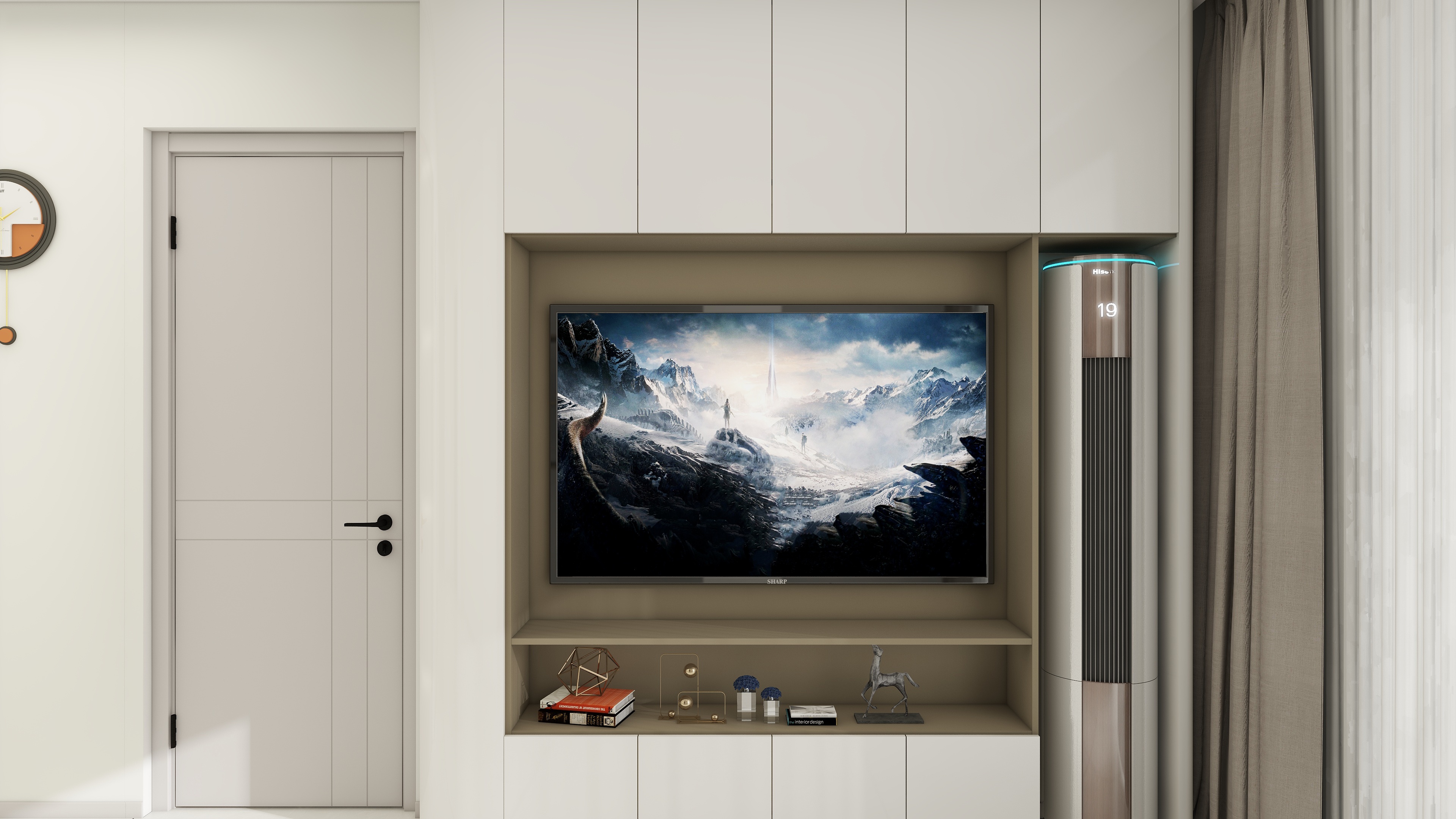 设计师姜晓宇-瑞龙南苑78平3室-装修设计方案