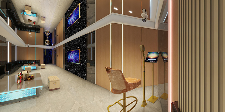 山青氵秀-黄跃良KTV二间-装修设计方案