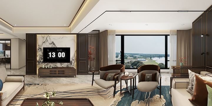 设计师郝媛媛-江南新城--装修设计方案