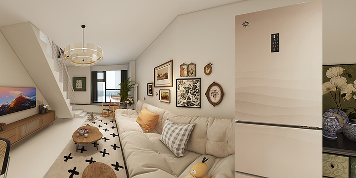 王梦君1-复式-2-装修设计方案