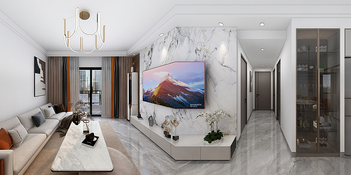 风之言-建发和玺117平现代简约-装修设计方案