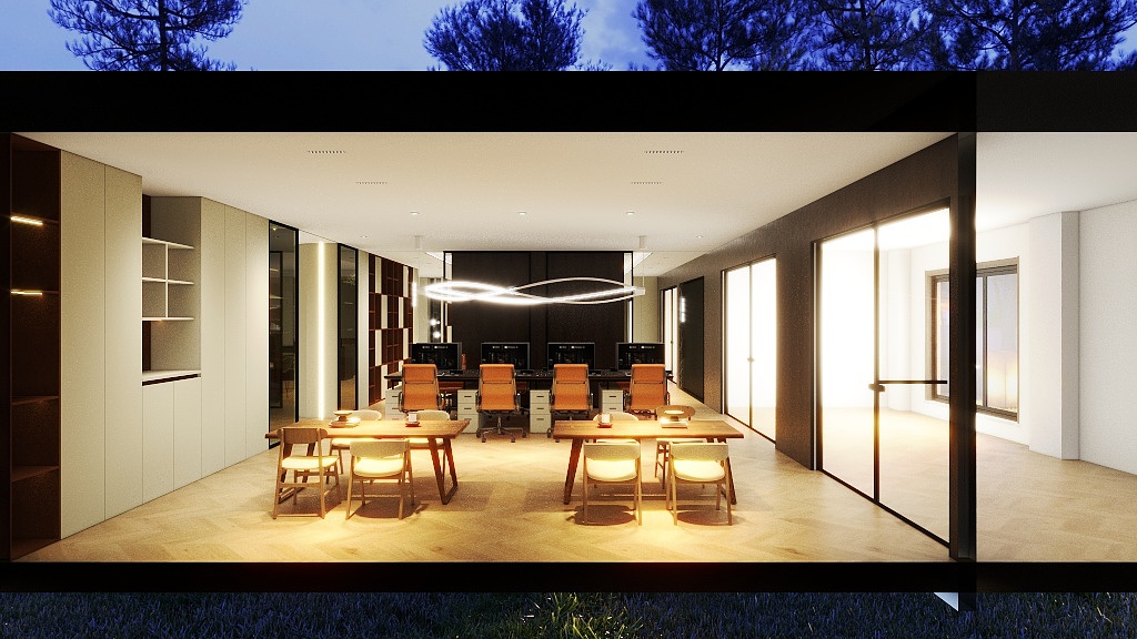 王杰-海澜家居展厅 - 全景效果-装修设计方案