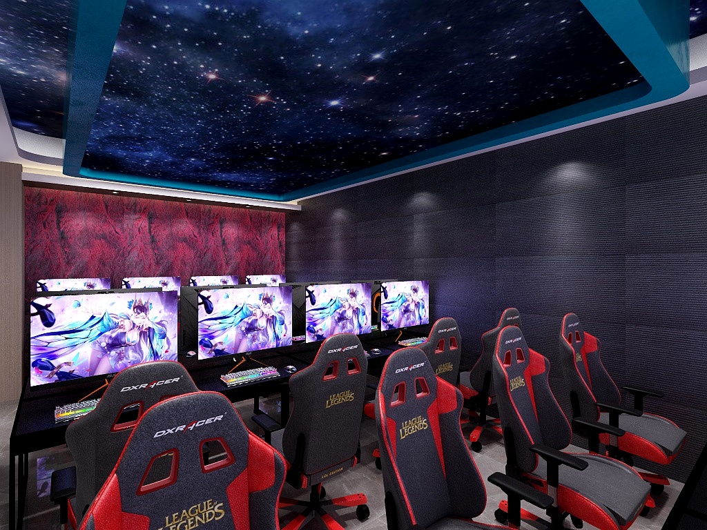 大名小仕-网渔电竞-装修设计方案