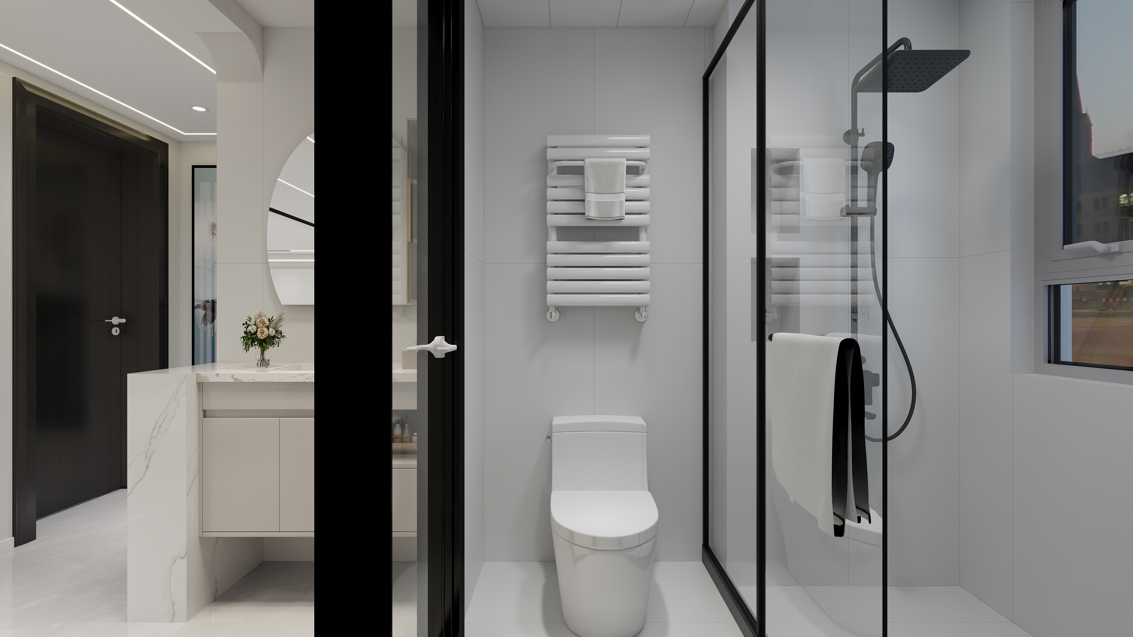 商丘橄榄枝装饰工程有限公司-书香华府(深邃)-装修设计方案