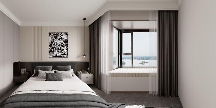 夜猫超-赵军--现代轻奢-装修设计方案