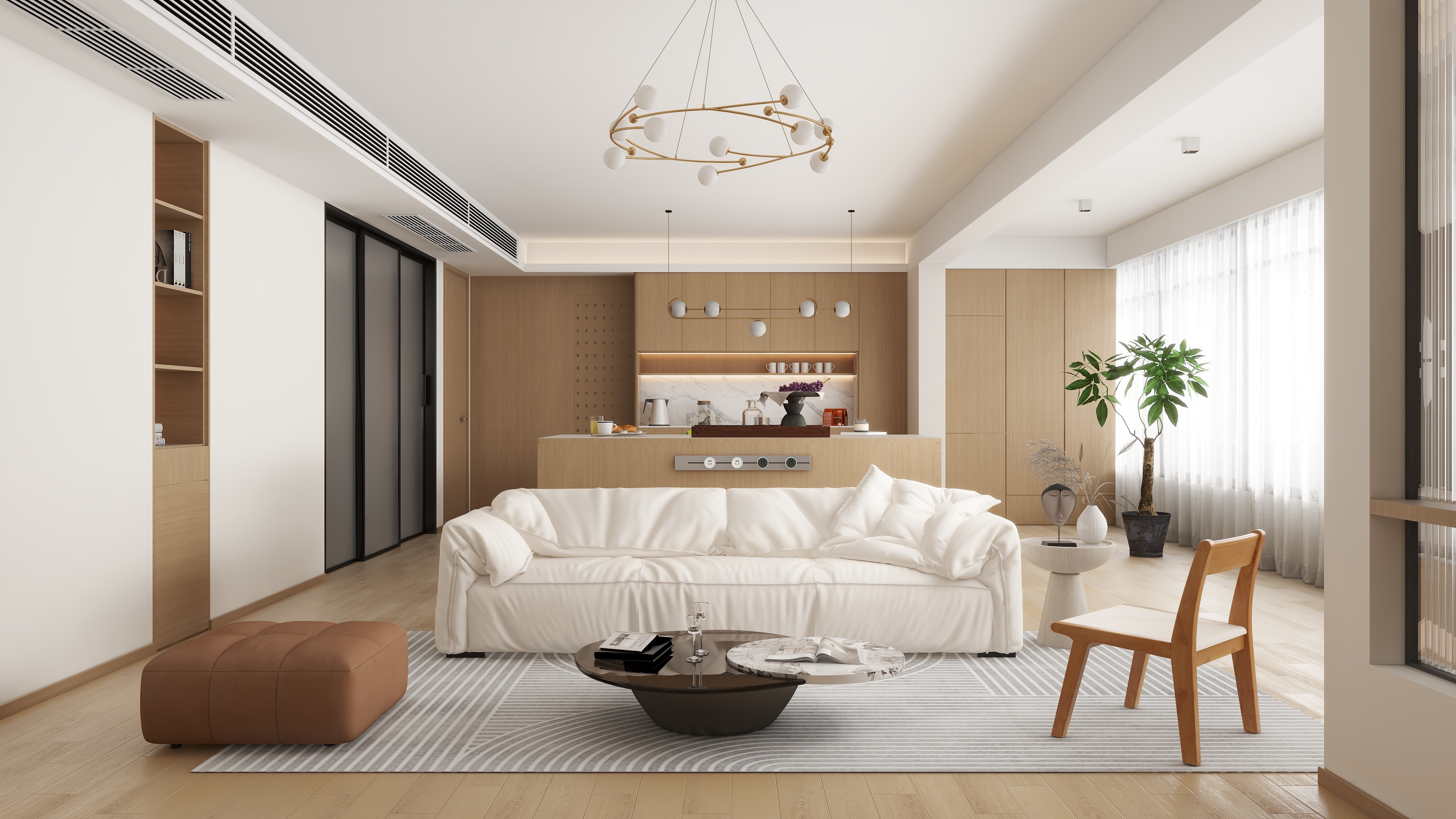 书涵|Harder-【晓明居】原木风设计装修效果图