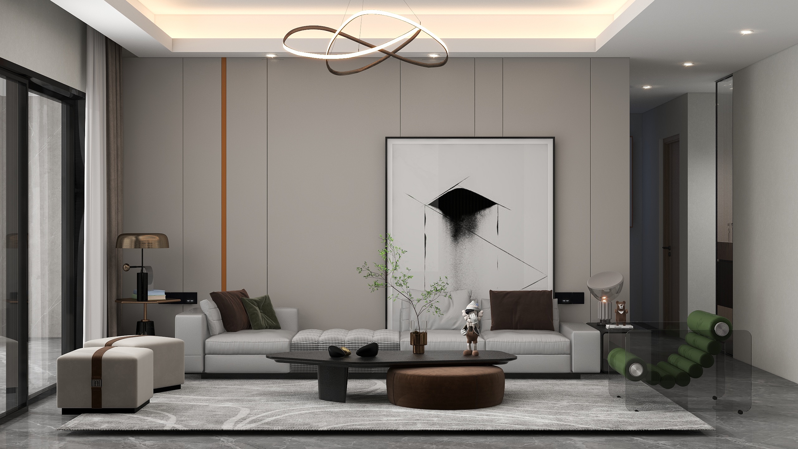 宜乐居智能家居-天地源金兰雅苑130㎡四室两厅-装修设计方案