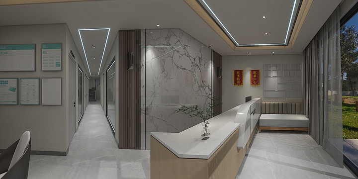 月狼丶传说-牙科诊所-装修设计方案