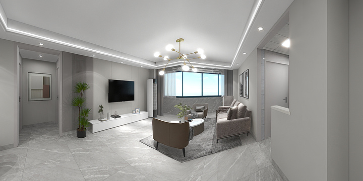 苏琼-文德凯旋门7-201室雅居-装修设计方案