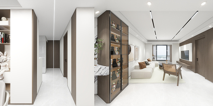 设计师彭念-金水华庭10-103施工图-装修设计方案