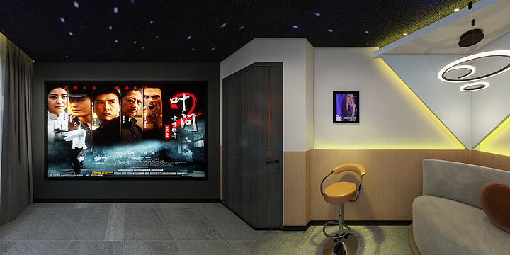 潘继志-寿姐影音室-装修设计方案