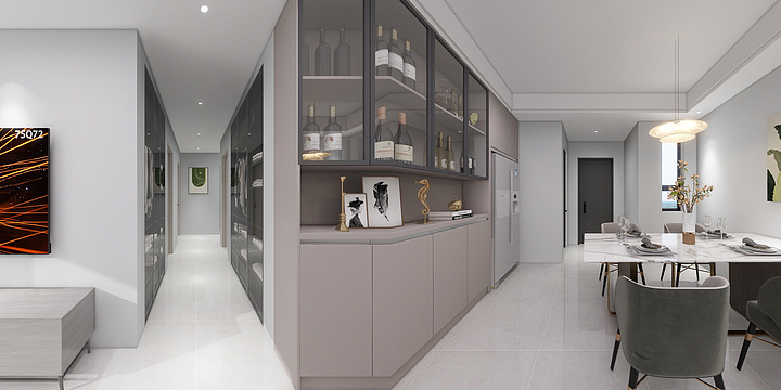 黑啤设计师-天铂-装修设计方案