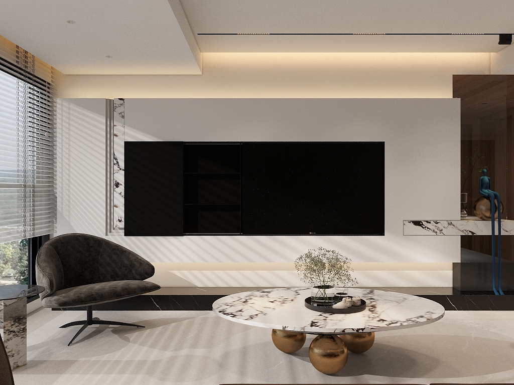 十四雨-意式极简-装修设计方案