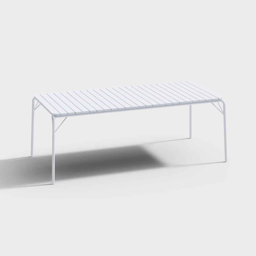 Normann Copenhagen-Vig Table 90x200 cm Wood SKP3D模型