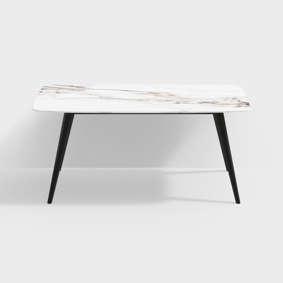 A4 minimalist Wind Rock plate Dining table N34