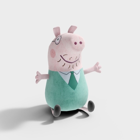 Daddy pig toy