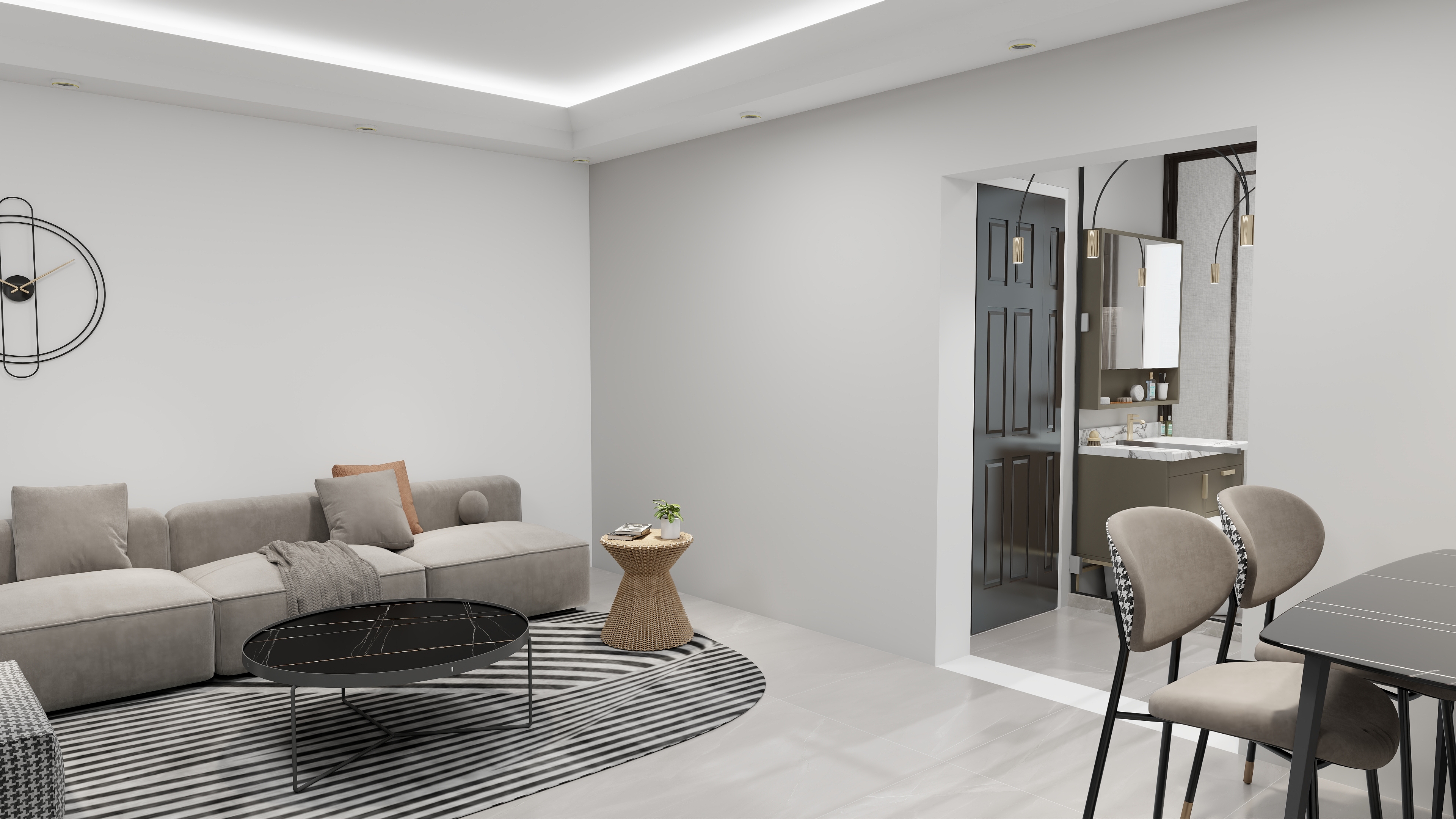 蒙德第一掷弹手-璃月91㎡-装修设计方案