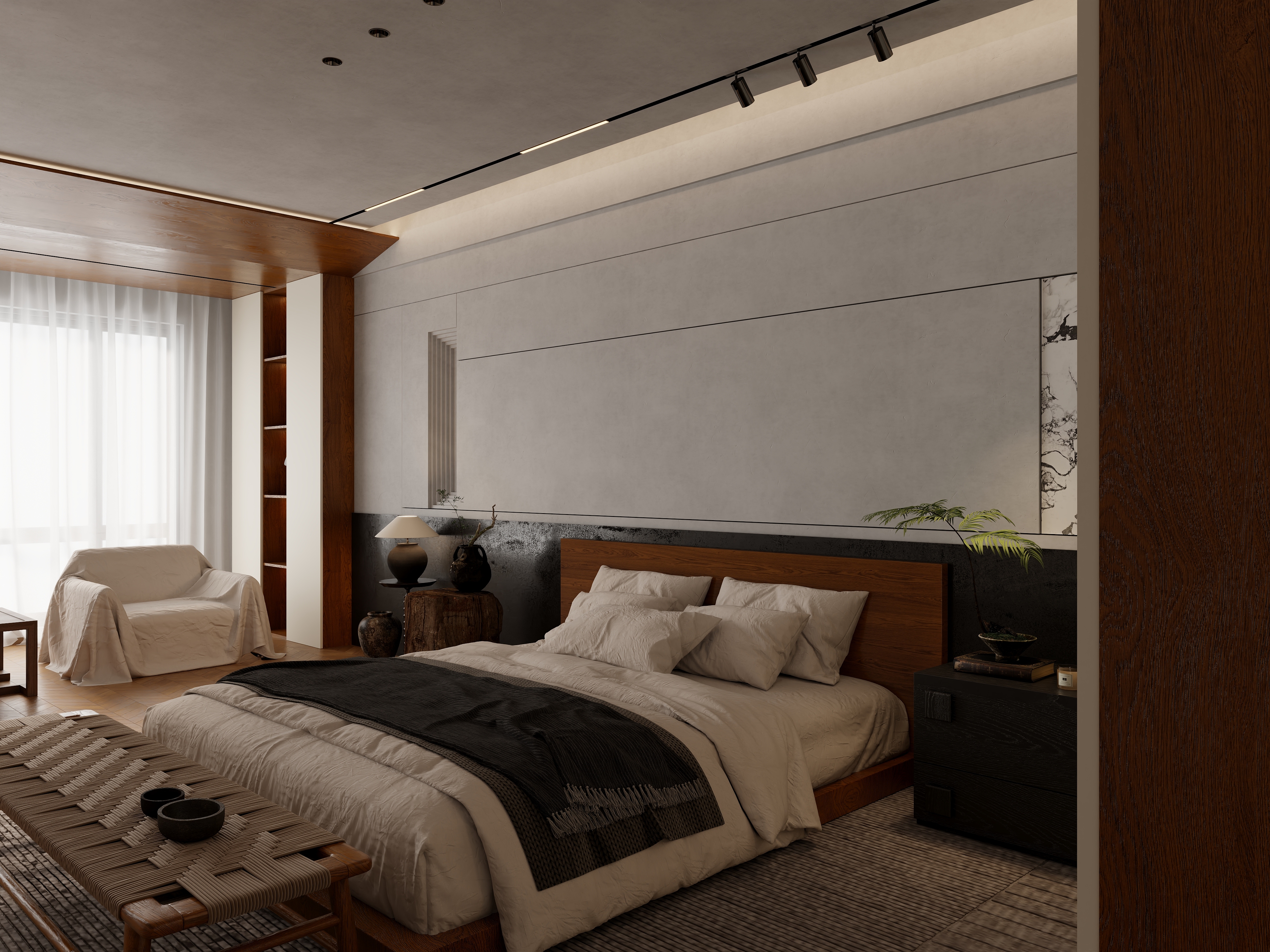 云中雾隐-45㎡1室-装修设计方案