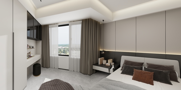 06技师-重庆保利-主卧-装修设计方案