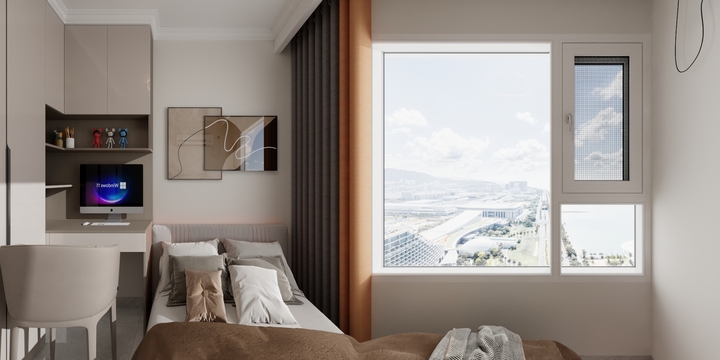 今生今世全屋整装-正黄·金域香江-装修设计方案