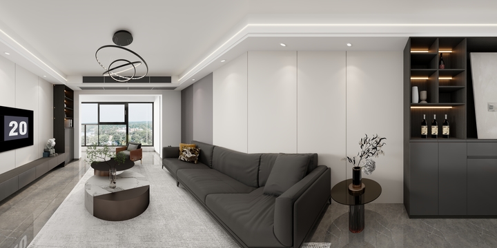 李小凡f-田阳华迅城6-2-1501效果参考图-装修设计方案