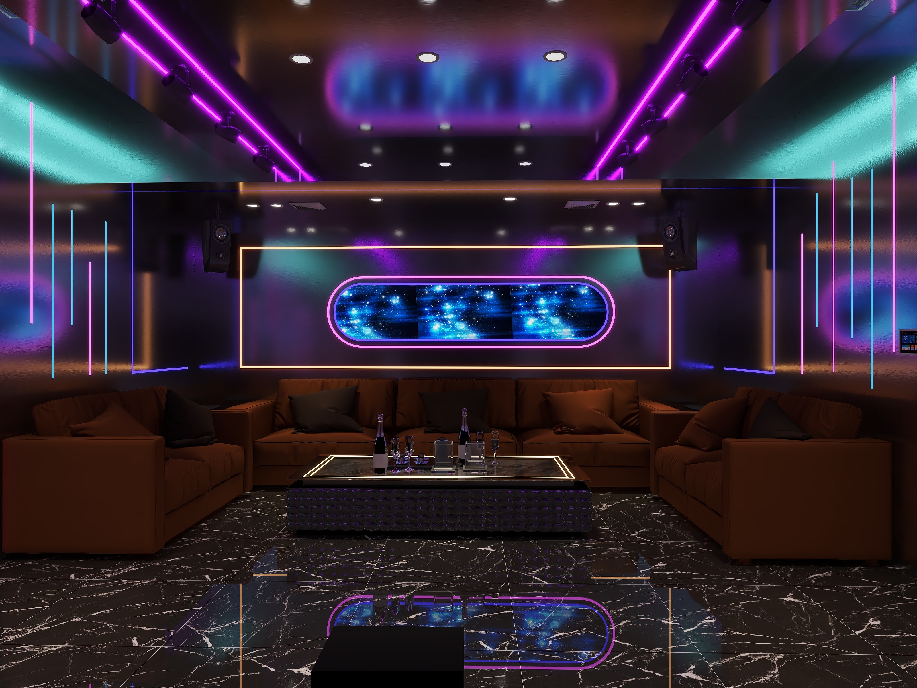 悟道设计-私人ktv-装修设计方案