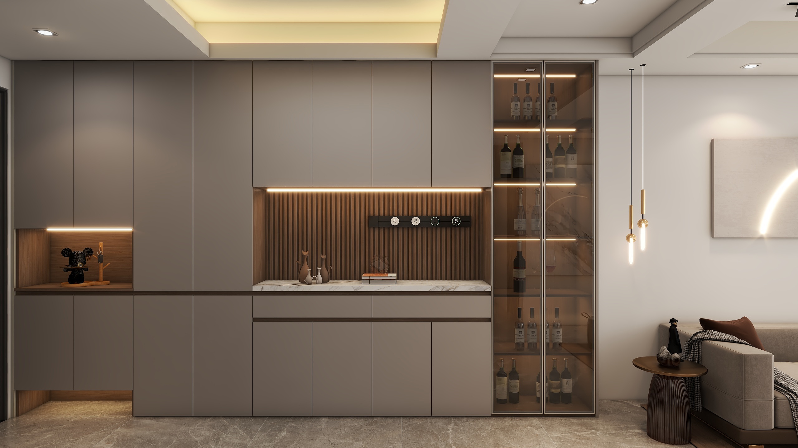 莫忘初心Stay-中信水岸城设计师-沈zz-装修设计方案